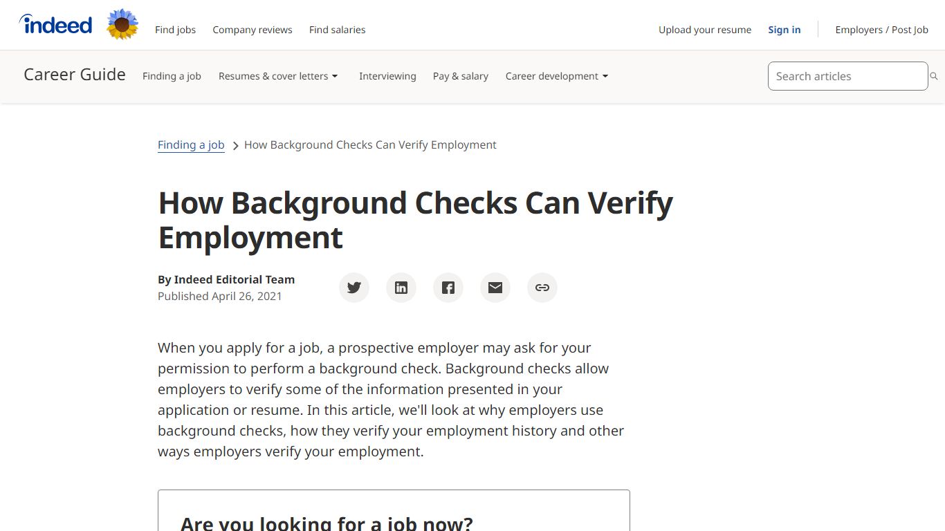 How Background Checks Can Verify Employment | Indeed.com